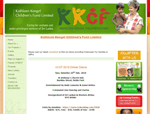 Tablet Screenshot of kkcf.org
